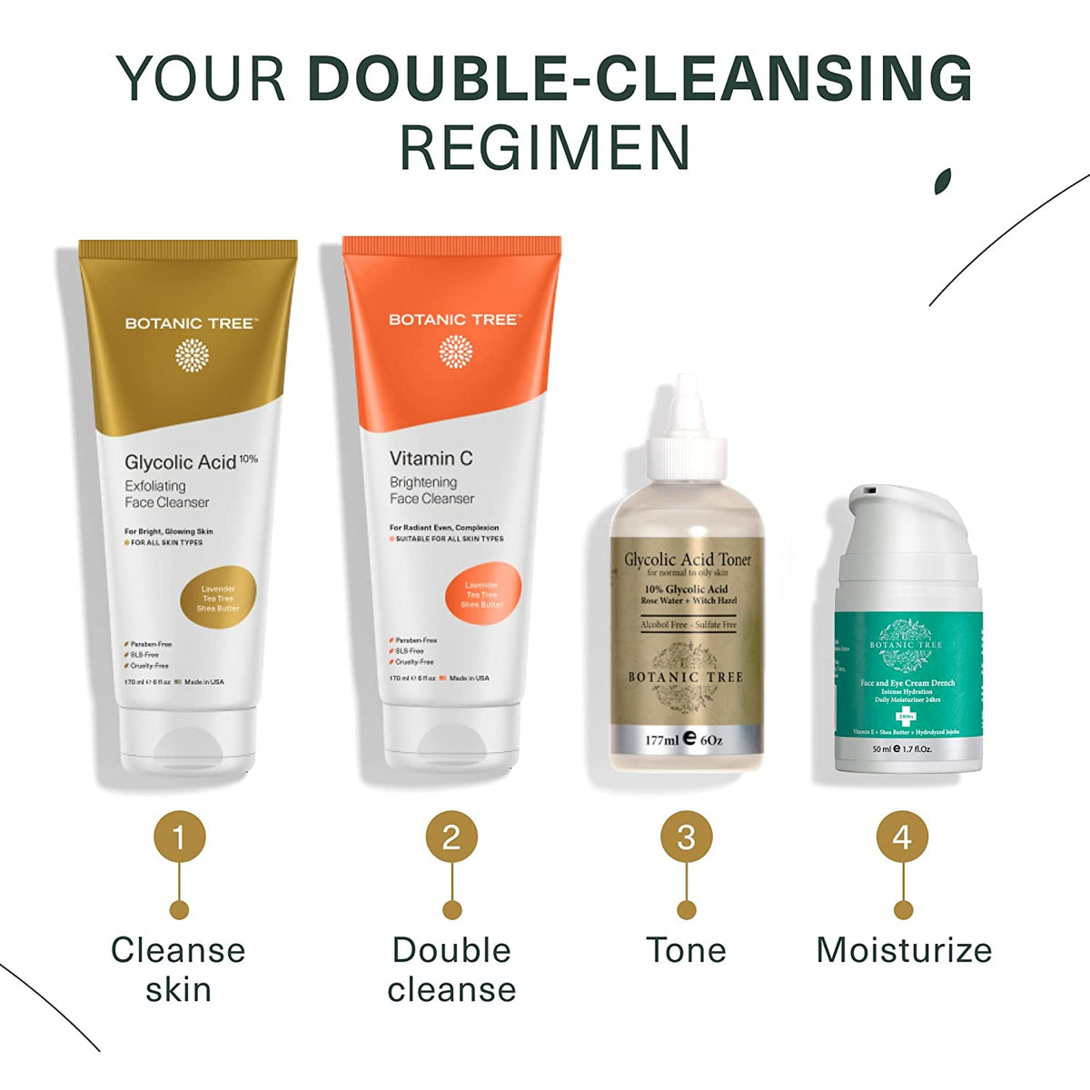 Glycolic Acid Facial Cleanser for Smooth, Radiant Skin