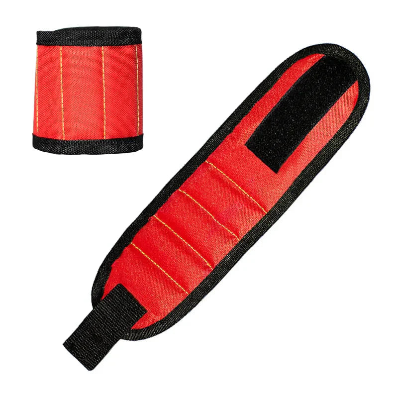 Magnetic Wristband Tool Holder for Hands-Free Tool Access