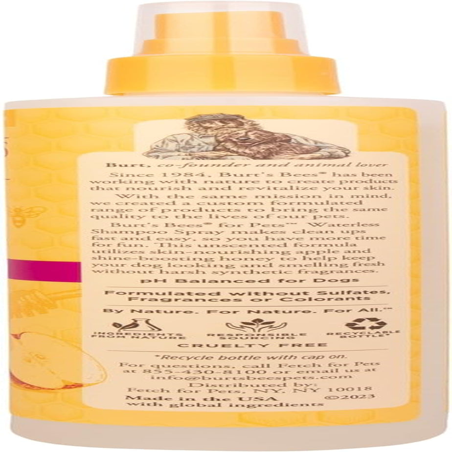 waterless dog shampoo spray
