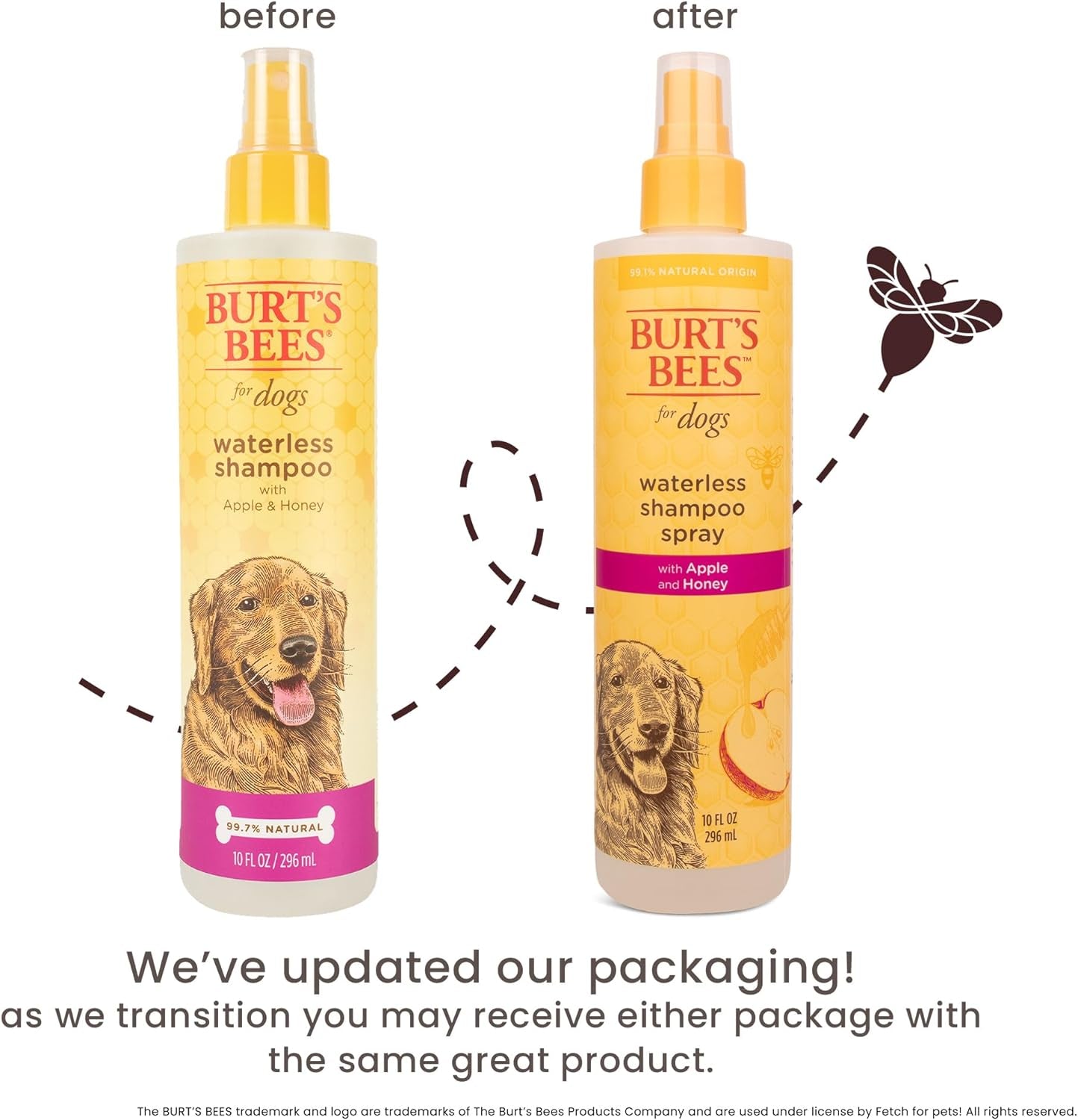 waterless dog shampoo spray