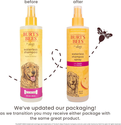 waterless dog shampoo spray