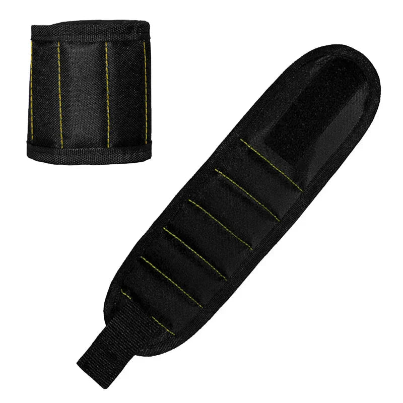 Magnetic Wristband Tool Holder for Hands-Free Tool Access