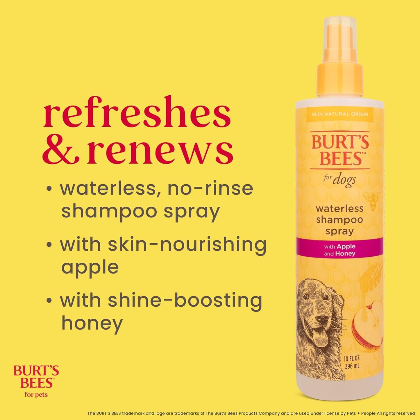 waterless dog shampoo spray