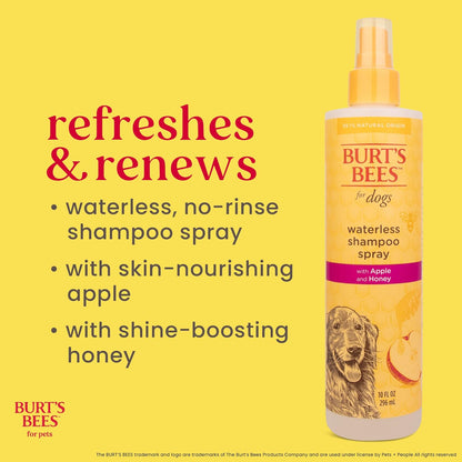 waterless dog shampoo spray