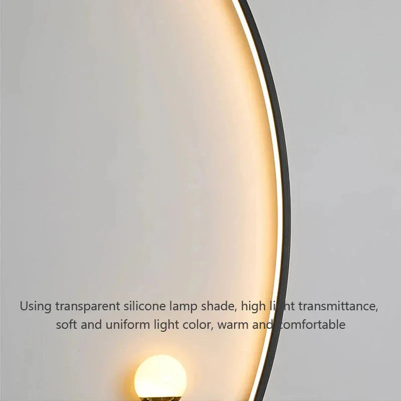 Modern Minimalist LED Wall Lamp for Bedroom &amp; Home