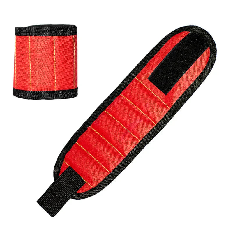 Magnetic Wristband Tool Holder for Hands-Free Tool Access