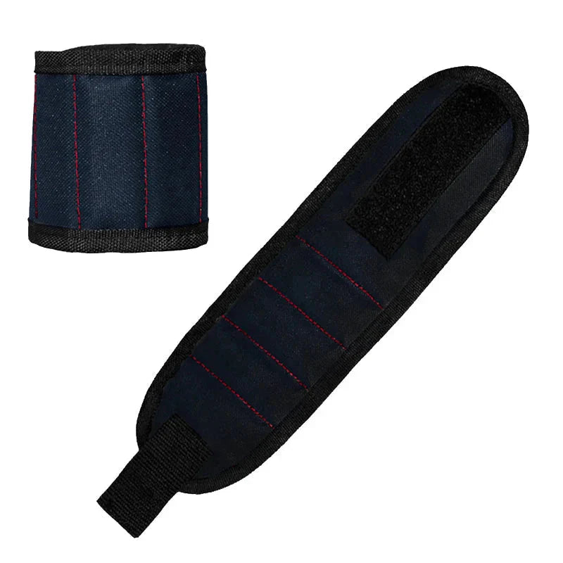Magnetic Wristband Tool Holder for Hands-Free Tool Access