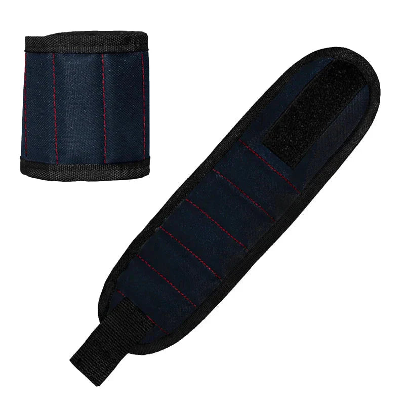 Magnetic Wristband Tool Holder for Hands-Free Tool Access