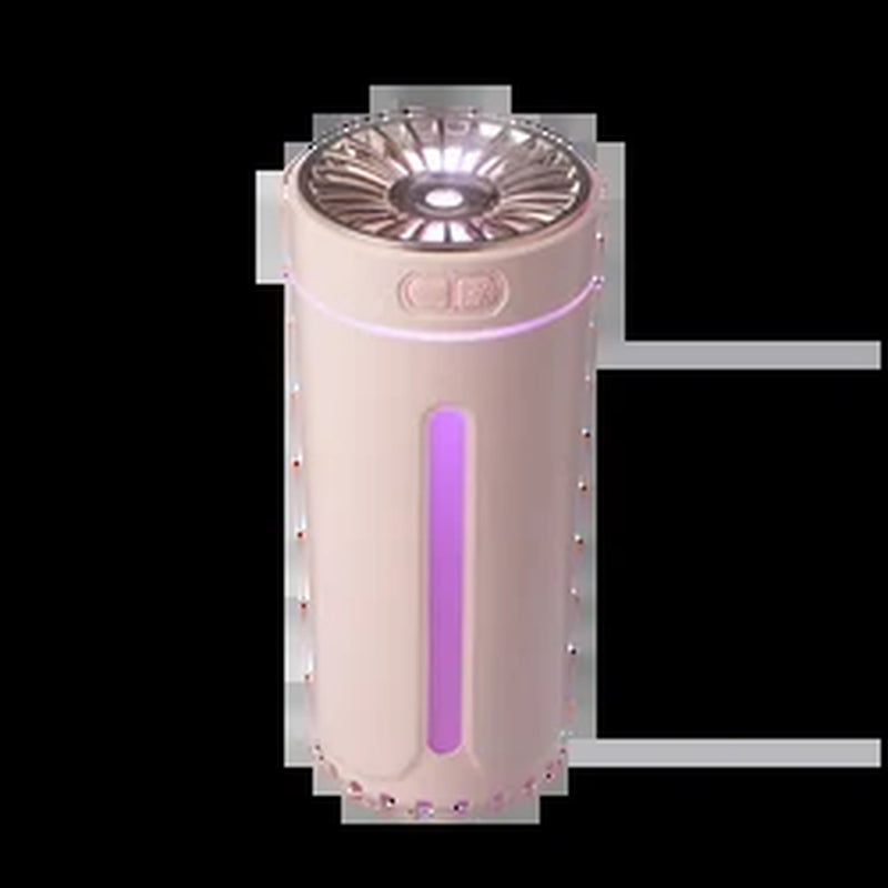 Wireless Car Air Humidifier Portable 300ML or USB Diffuser Mist Maker for Home Bedroom with RGB LED Colorful Lights