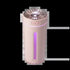 Portable car air humidifier with RGB lights