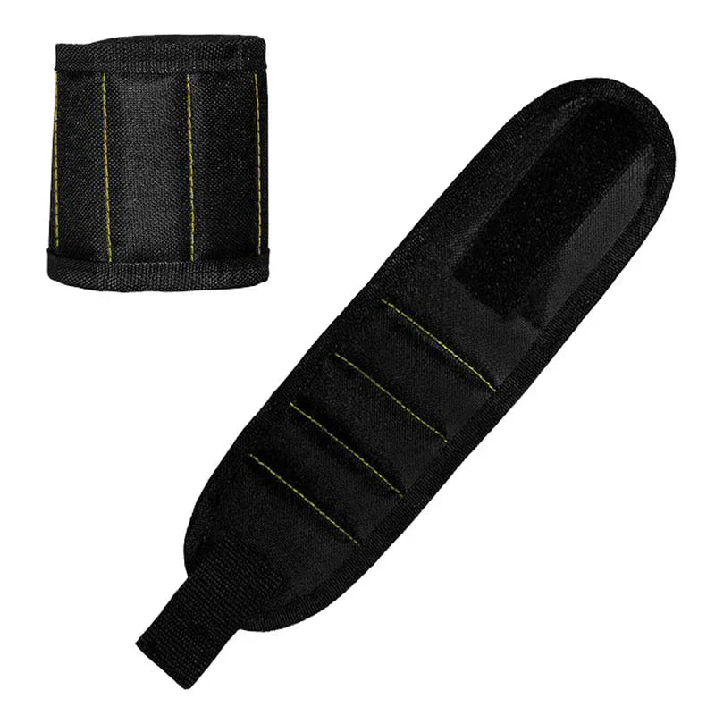 Magnetic Wristband Tool Holder for Hands-Free Tool Access