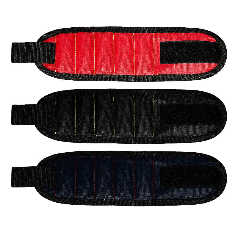 Magnetic Wristband Tool Holder for Hands-Free Tool Access